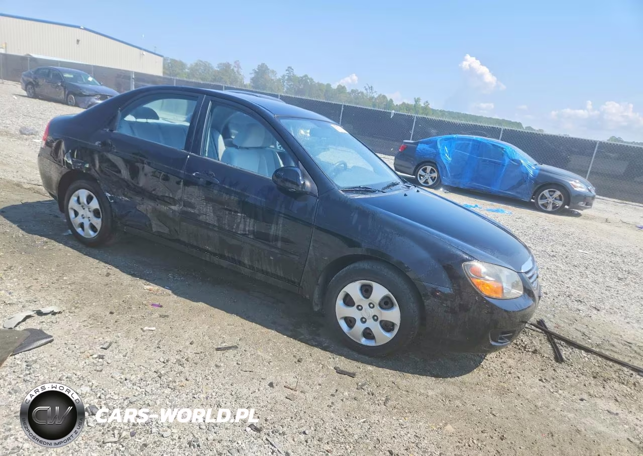 2009 Kia Spectra Lx VIN:KNAFE221995656479 - 4