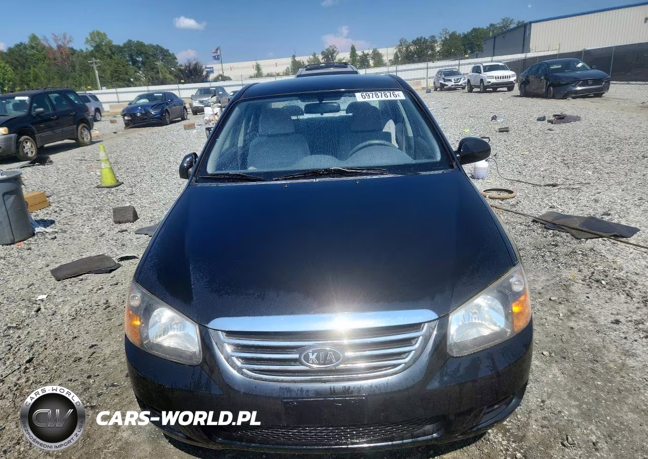 2009 Kia Spectra Lx VIN:KNAFE221995656479 - 5
