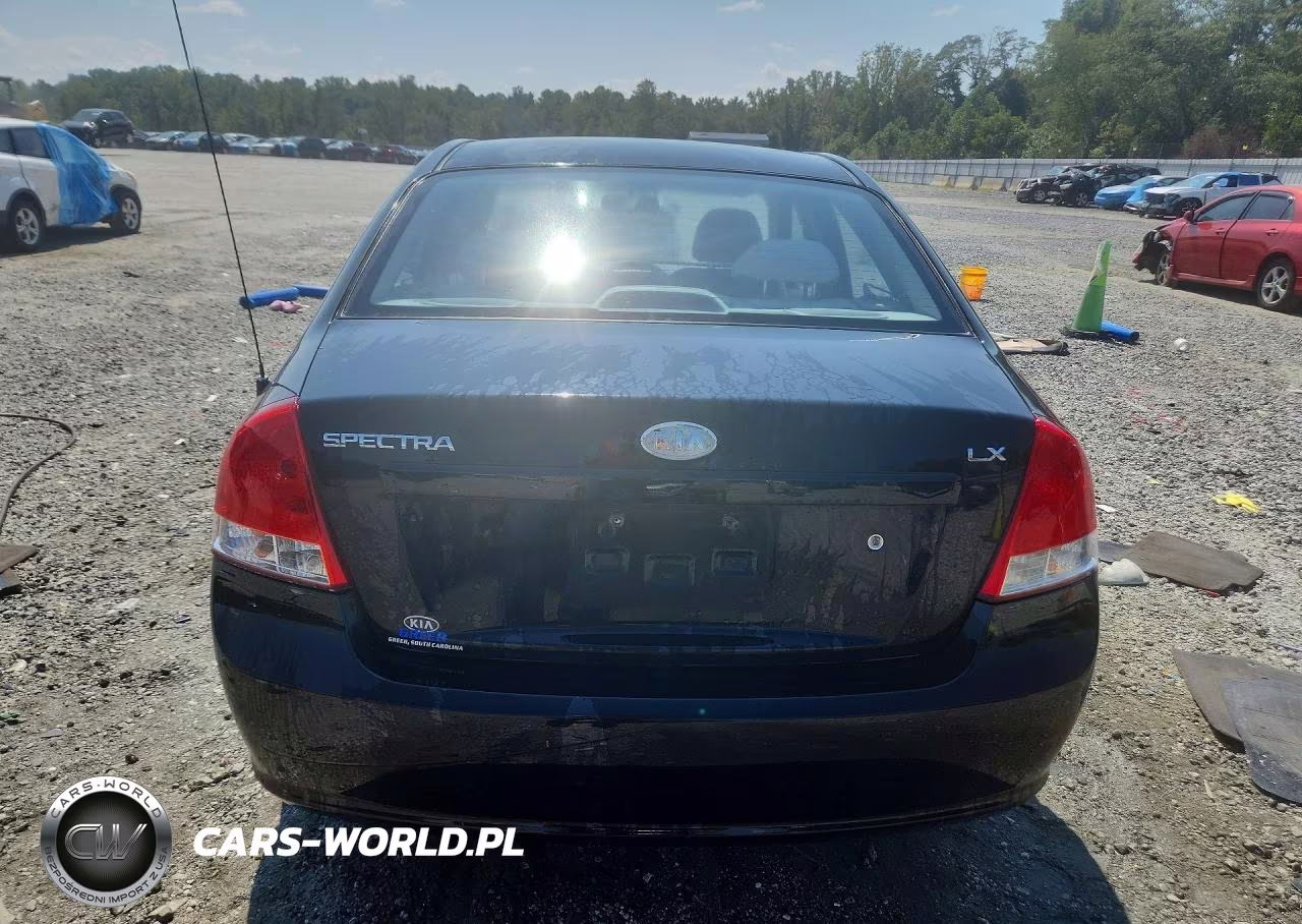 2009 Kia Spectra Lx VIN:KNAFE221995656479 - 6