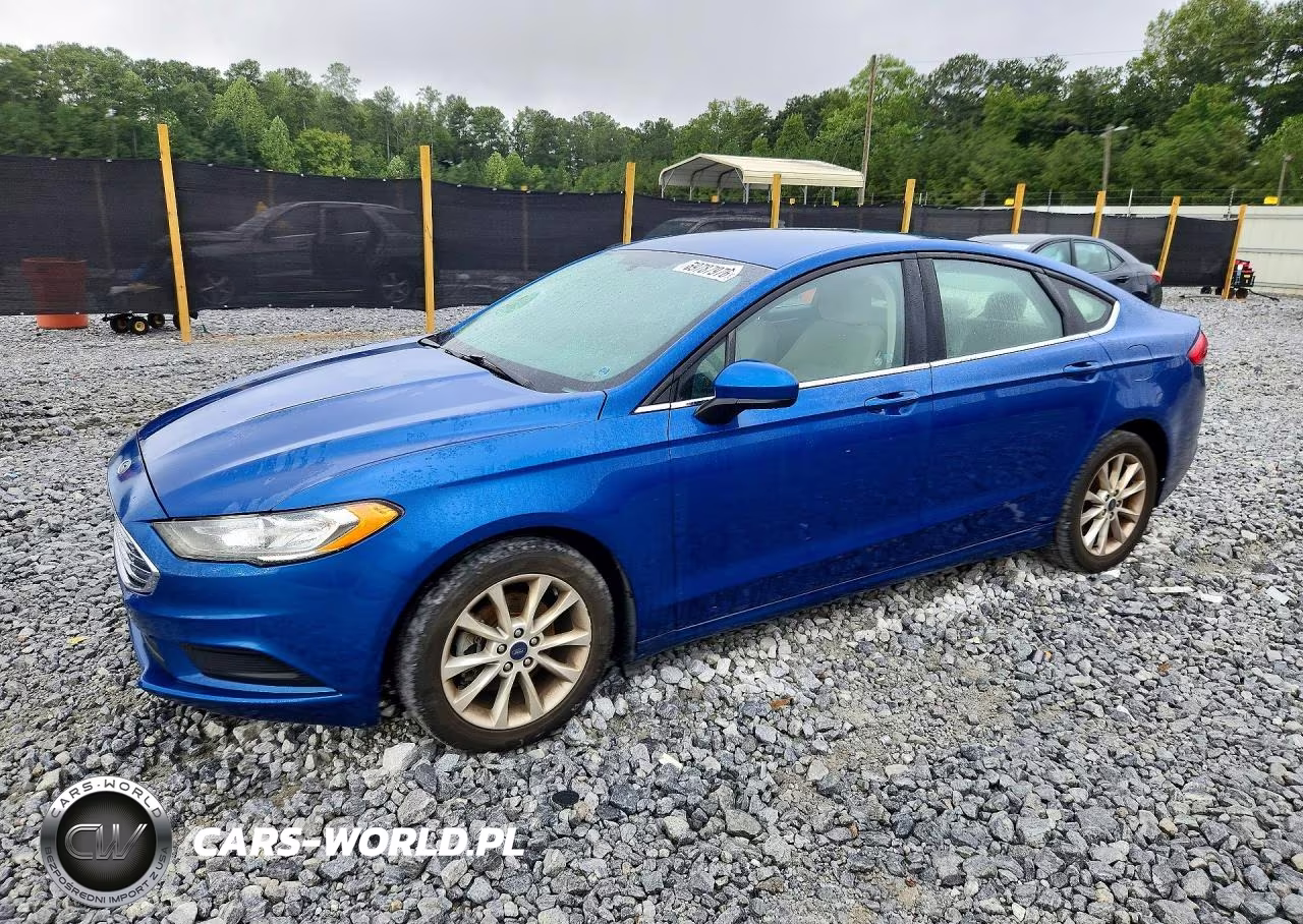 2017 Ford Fusion Se VIN:3FA6P0H75HR113094 - 1