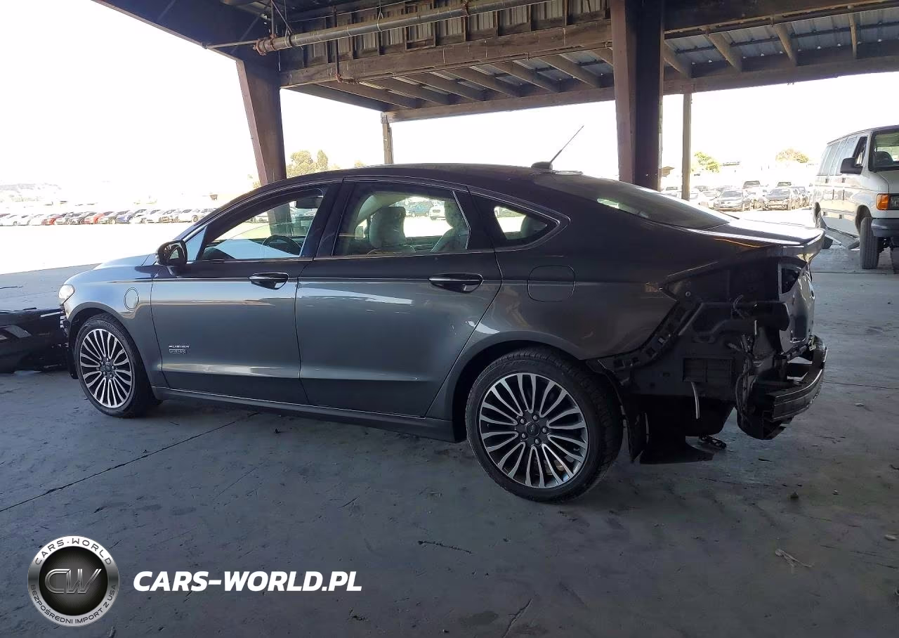 2017 Ford Fusion Se Phev VIN:3FA6P0PU5HR258143 - 2