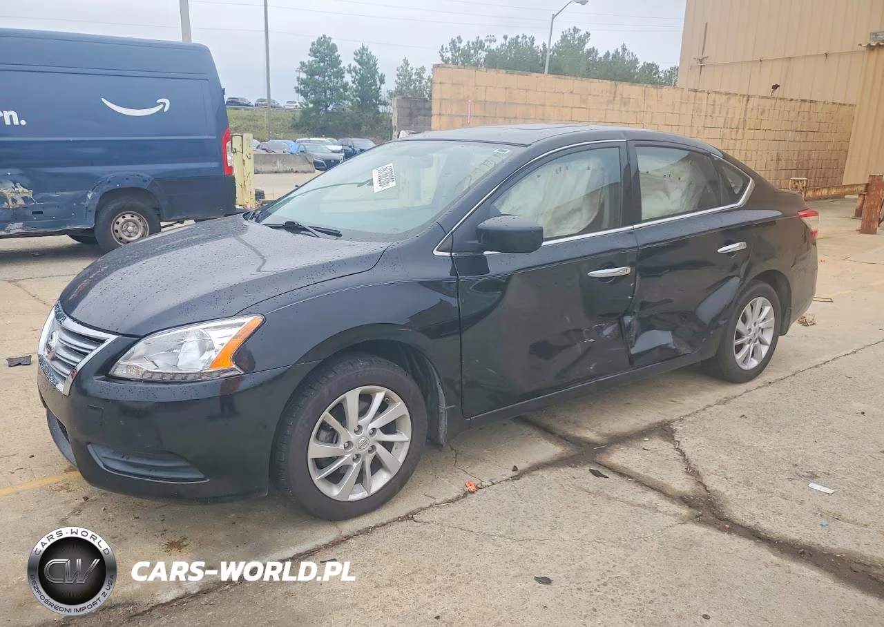 2015 Nissan Sentra Sv VIN:3N1AB7AP9FY348920 - 1