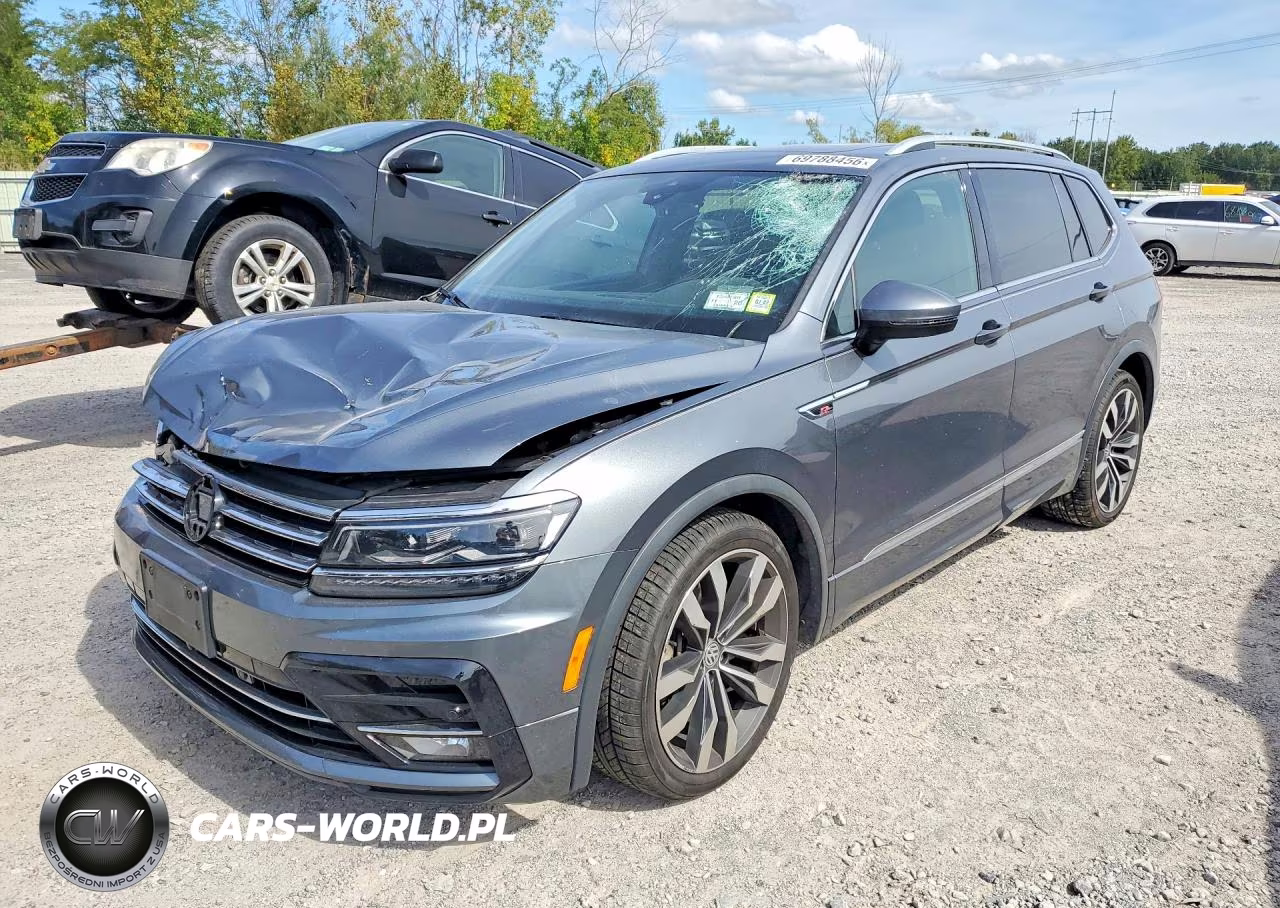 2018 Volkswagen Tiguan Sel Premium VIN:3VV4B7AX9JM190316 - 1