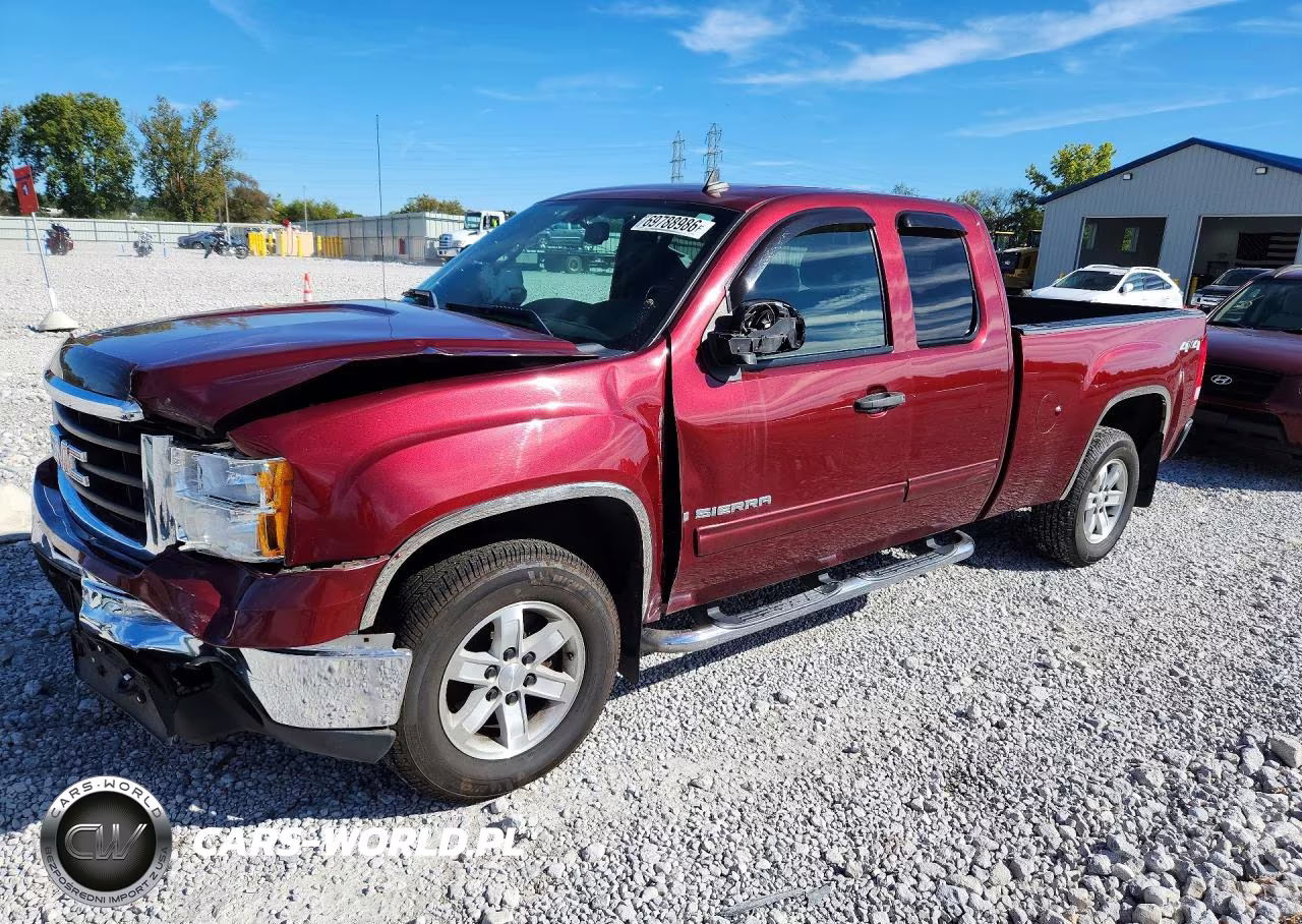 2009 GMC Sierra K1500 VIN:2GTEK19C291104882 - 1