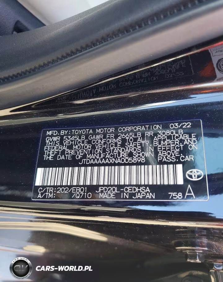2022 Toyota Mirai Limited VIN:JTDAAAAAXNA005898 - 12