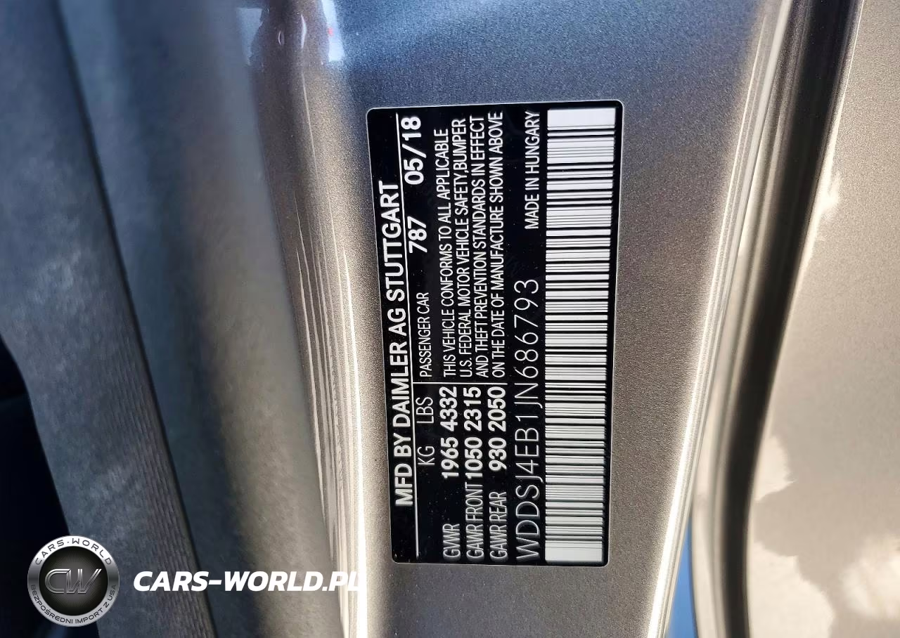 2018 Mercedes-Benz Cla 250 VIN:WDDSJ4EB1JN686793 - 13