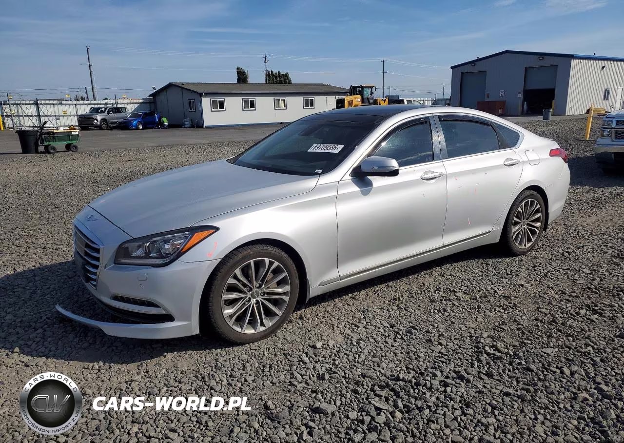 2015 Hyundai Genesis 3.8L VIN:KMHGN4JEXFU033344 - 1