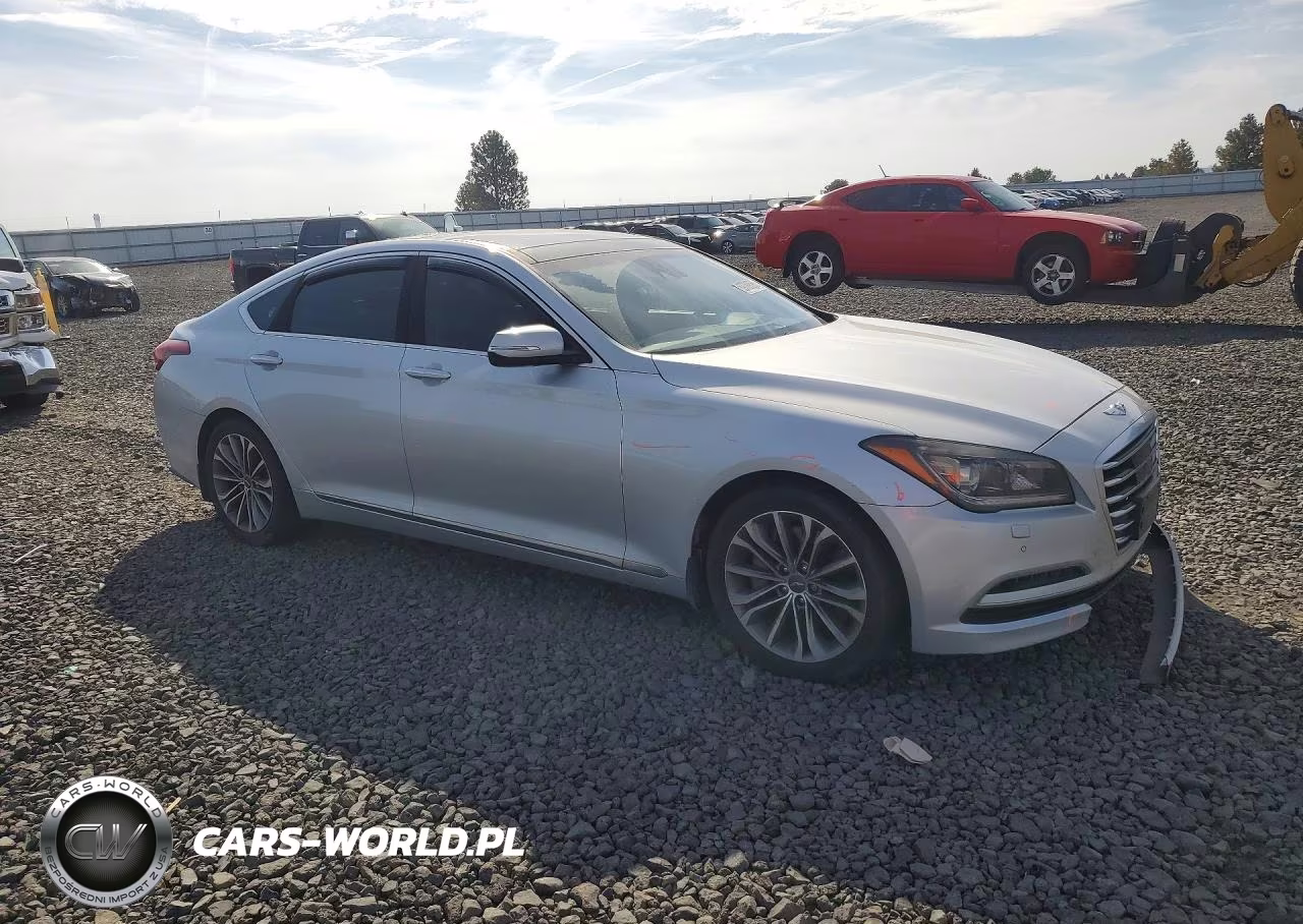 2015 Hyundai Genesis 3.8L VIN:KMHGN4JEXFU033344 - 4