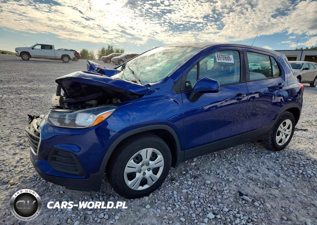 2017 Chevrolet Trax Ls VIN:3GNCJKSB1HL172449 - 1