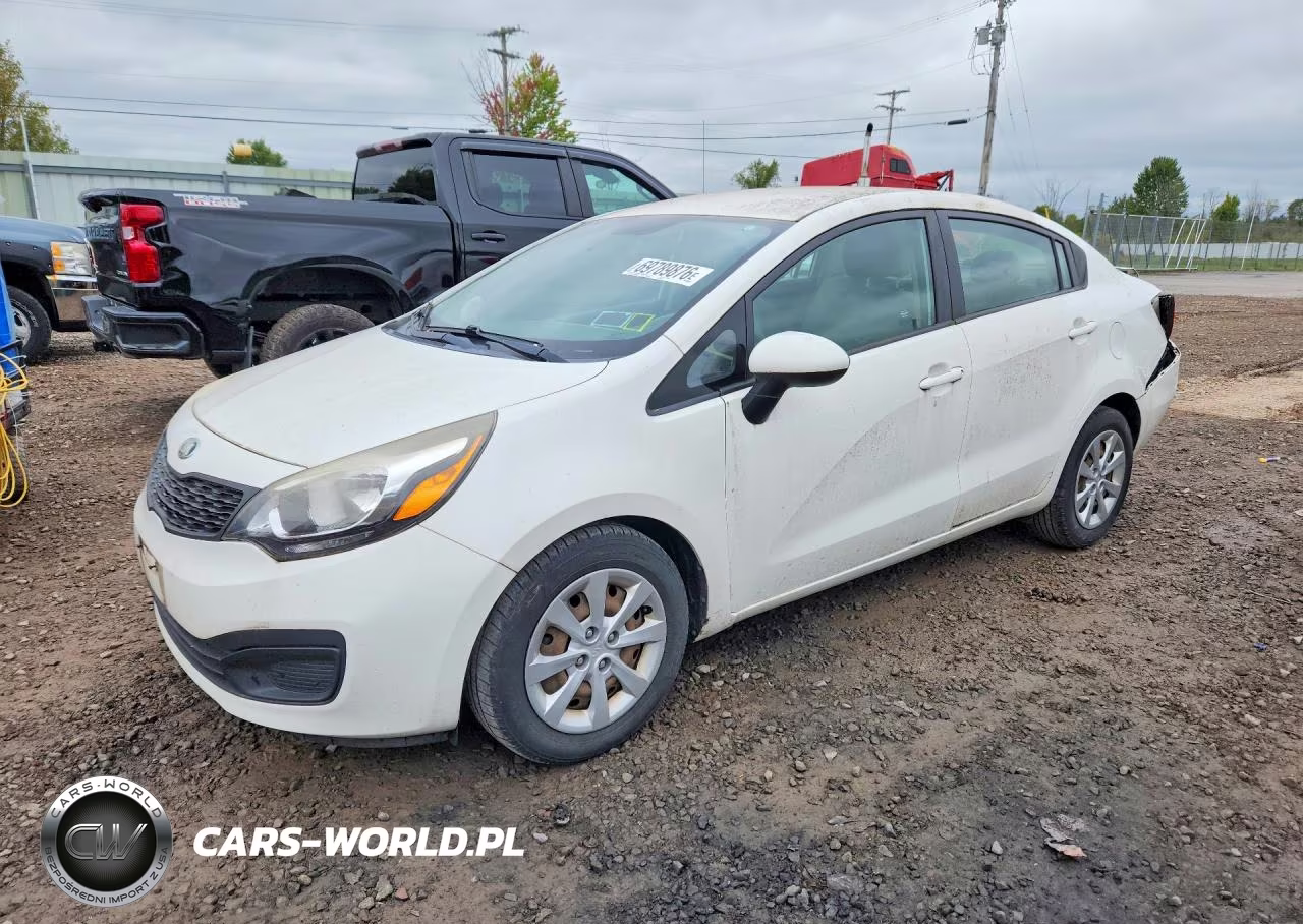2014 Kia Rio Lx VIN:KNADM4A30E6365091 - 1