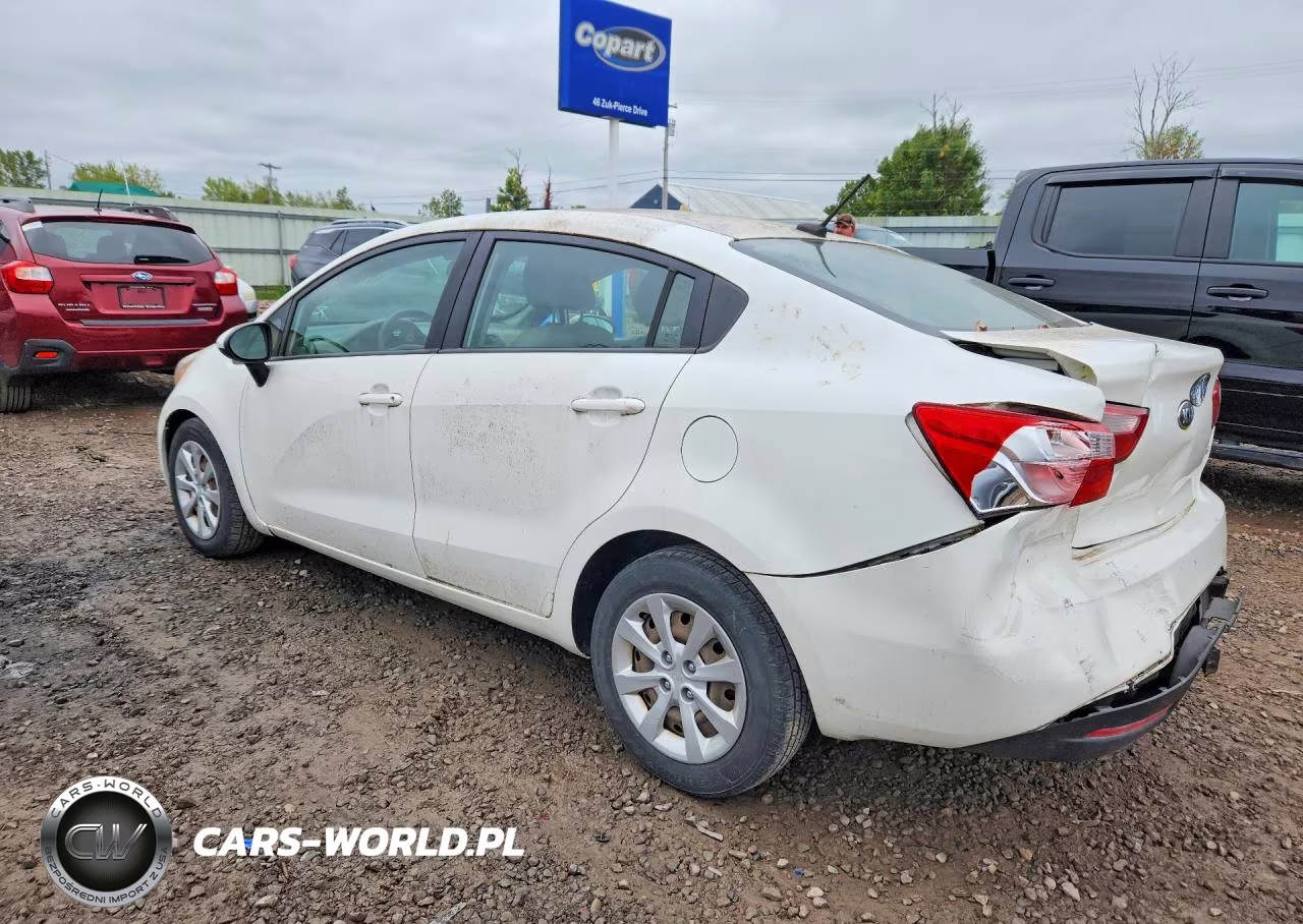 2014 Kia Rio Lx VIN:KNADM4A30E6365091 - 2