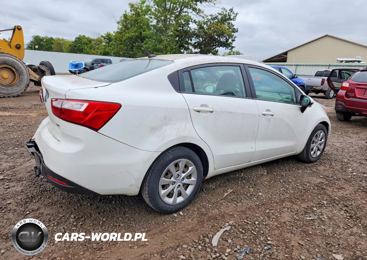 2014 Kia Rio Lx VIN:KNADM4A30E6365091 - 3