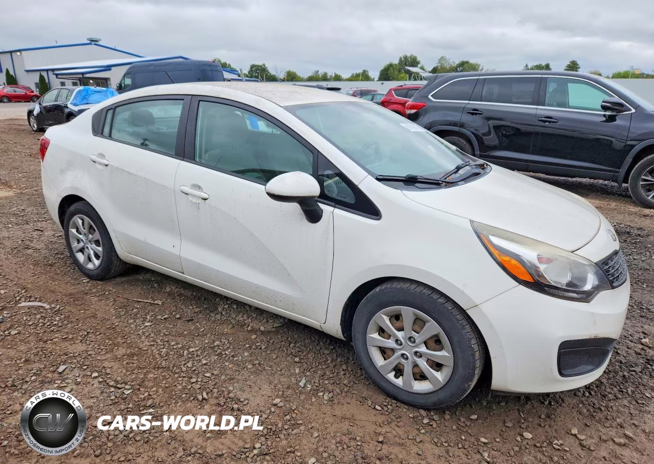 2014 Kia Rio Lx VIN:KNADM4A30E6365091 - 4