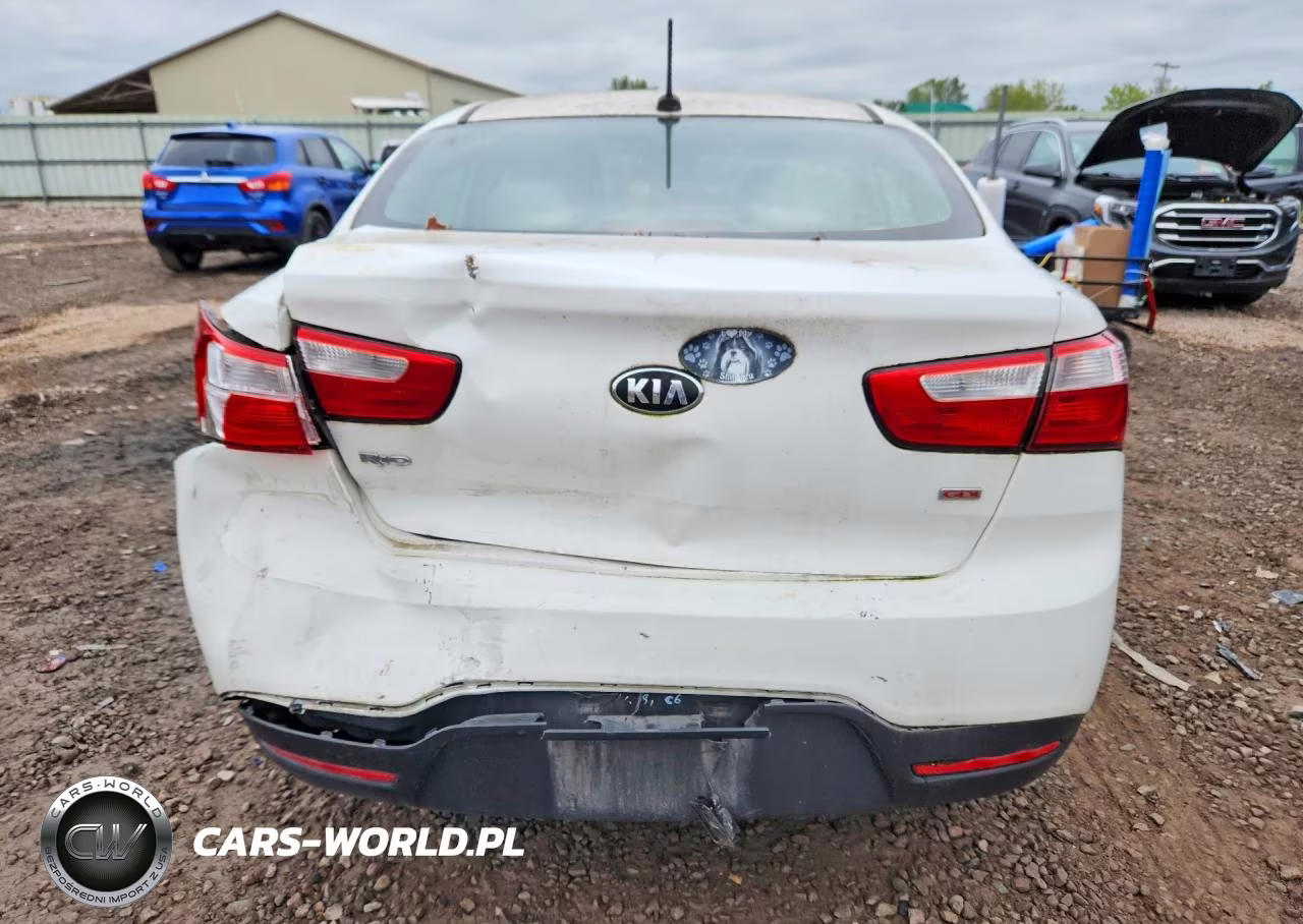2014 Kia Rio Lx VIN:KNADM4A30E6365091 - 6