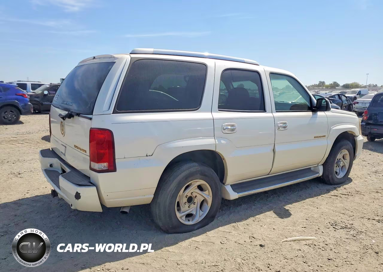 2002 Cadillac Escalade Luxury VIN:1GYEK63N32R166659 - 3