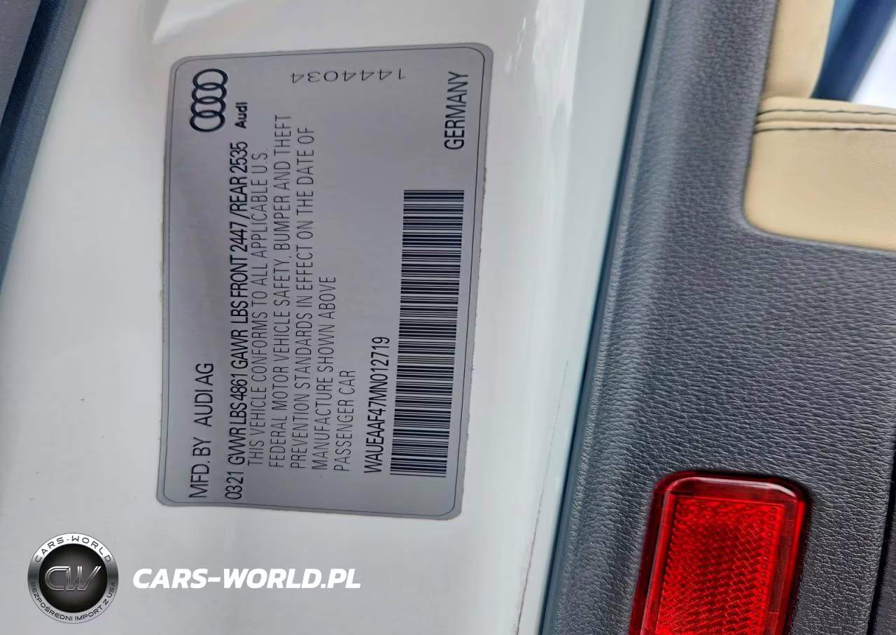 2021 Audi A4 Premium Plus 45 VIN:WAUEAAF47MN012719 - 13