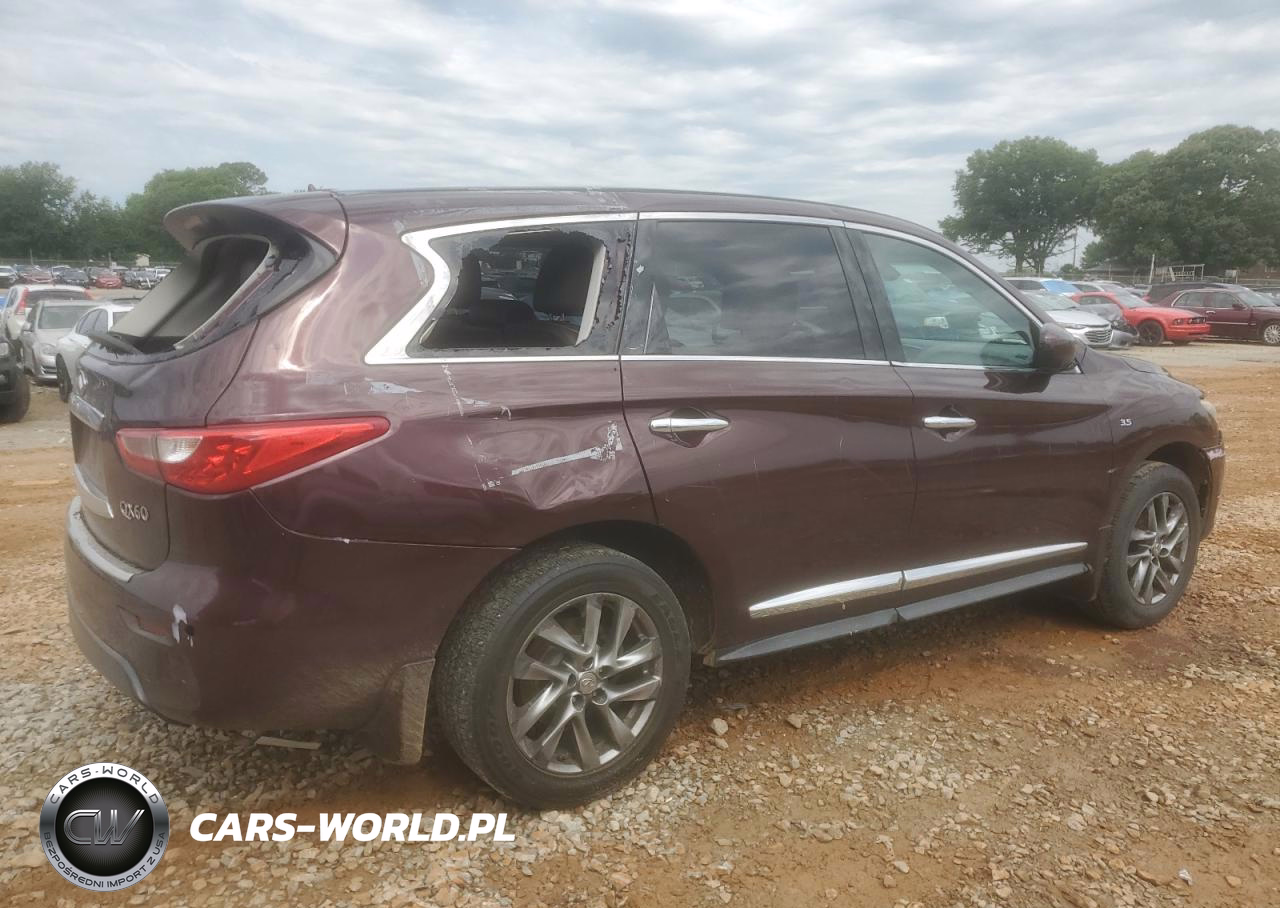 2014 Infiniti Qx60 VIN:5N1AL0MM7EC527723 - 3