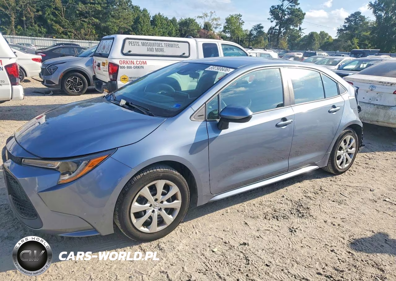 2021 Toyota Corolla Le VIN:5YFEPMAE5MP234116 - 1