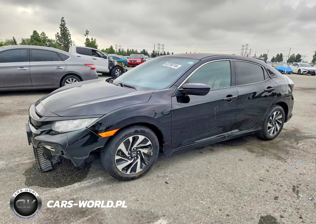 2017 Honda Civic Lx VIN:SHHFK7H22HU406716 - 1