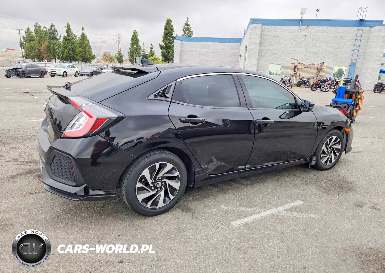 2017 Honda Civic Lx VIN:SHHFK7H22HU406716 - 3