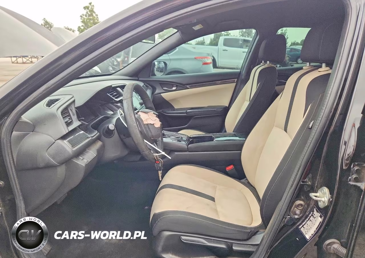 2017 Honda Civic Lx VIN:SHHFK7H22HU406716 - 7