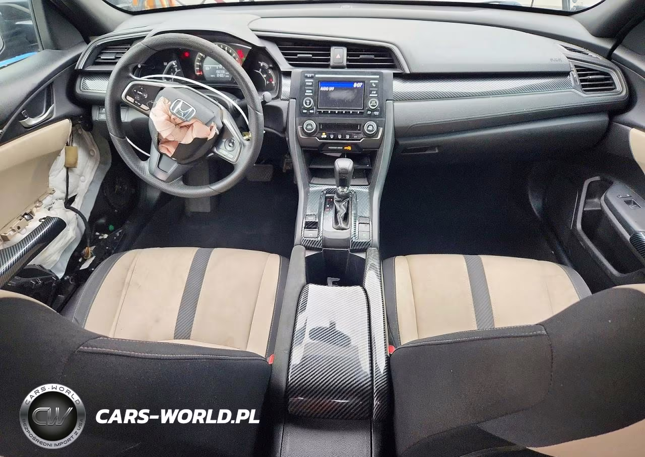 2017 Honda Civic Lx VIN:SHHFK7H22HU406716 - 8