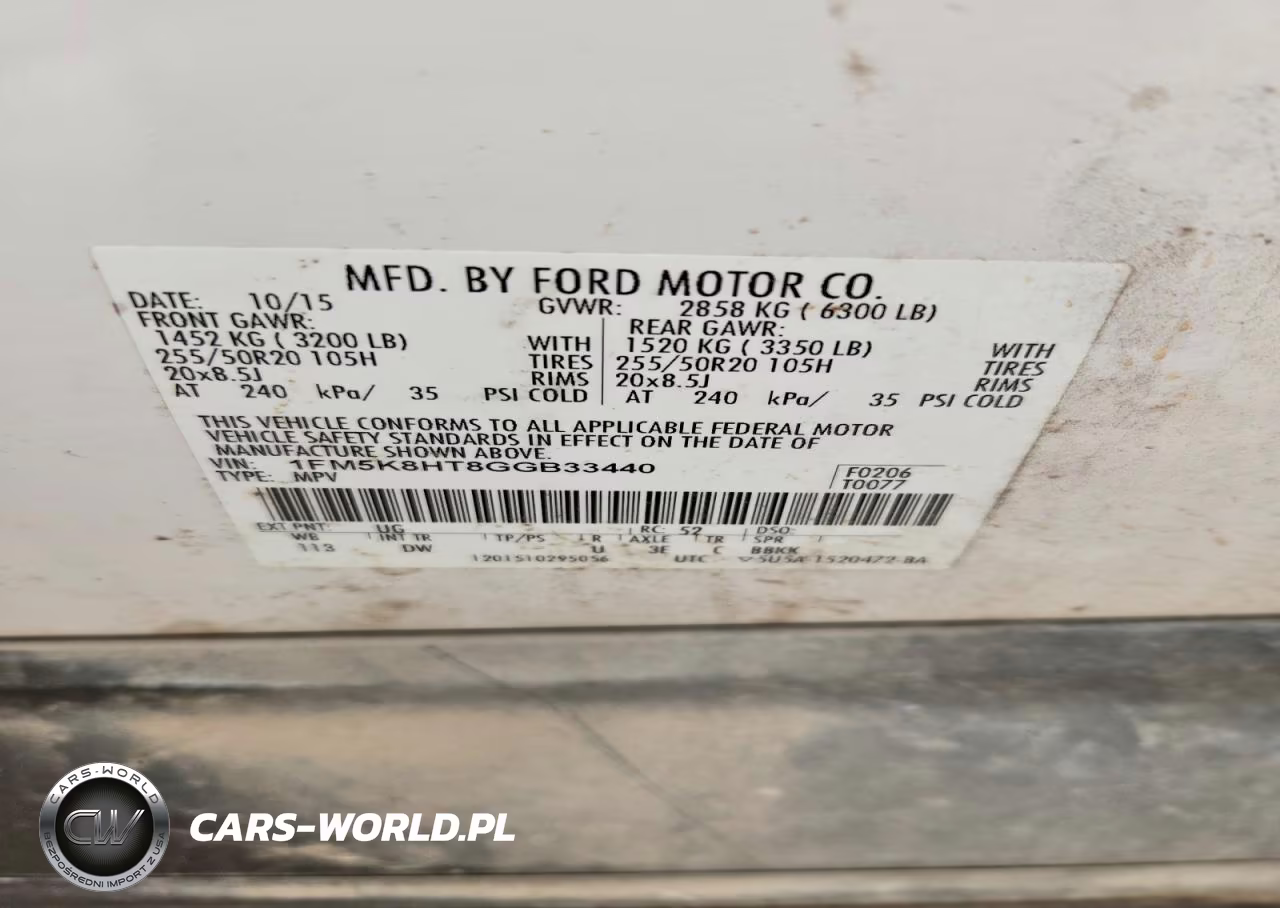 2016 Ford Explorer Platinum VIN:1FM5K8HT8GGB33440 - 13