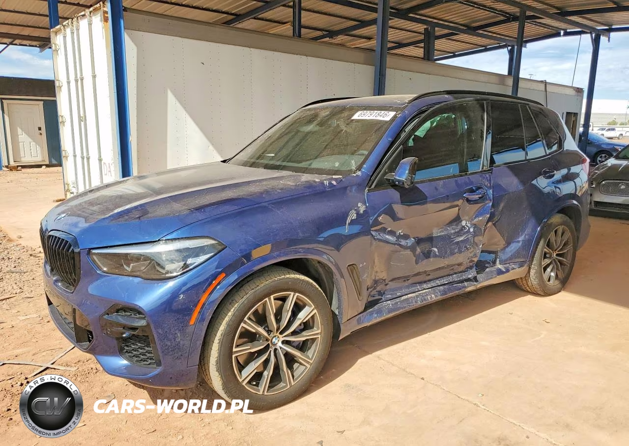 2022 BMW X5 M50I VIN:5UXJU4C00N9J28834 - 1
