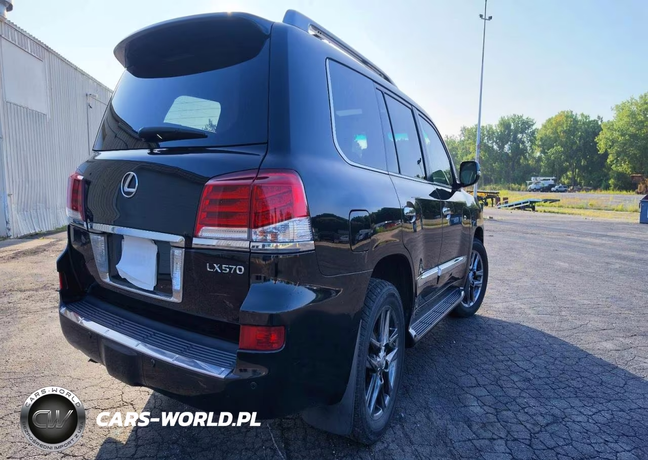 2013 Lexus Lx 570 VIN:JTJHY7AX5D4113437 - 4