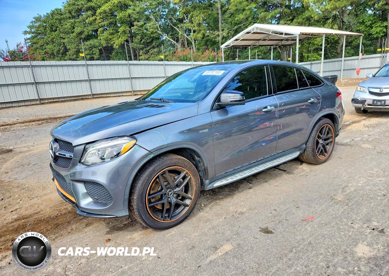 2019 Mercedes-Benz Gle Coupe 43 Amg VIN:4JGED6EB5KA152436 - 1