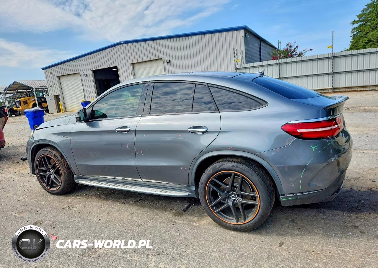 2019 Mercedes-Benz Gle Coupe 43 Amg VIN:4JGED6EB5KA152436 - 2