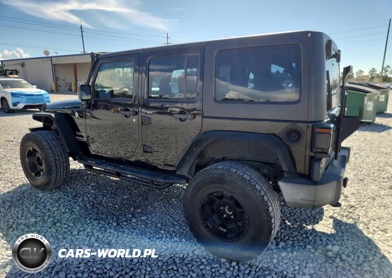 2016 Jeep Wrangler Unlimited Sport VIN:1C4BJWDG3GL134543 - 2
