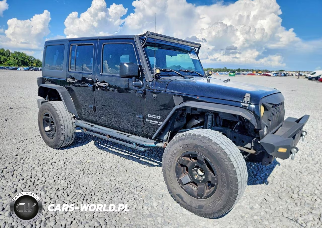 2016 Jeep Wrangler Unlimited Sport VIN:1C4BJWDG3GL134543 - 4