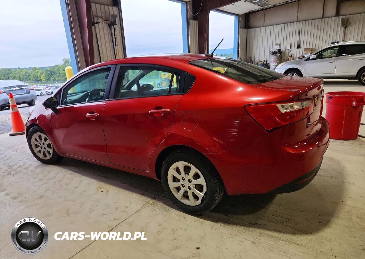 2014 Kia Rio Lx VIN:KNADM4A37E6332539 - 2