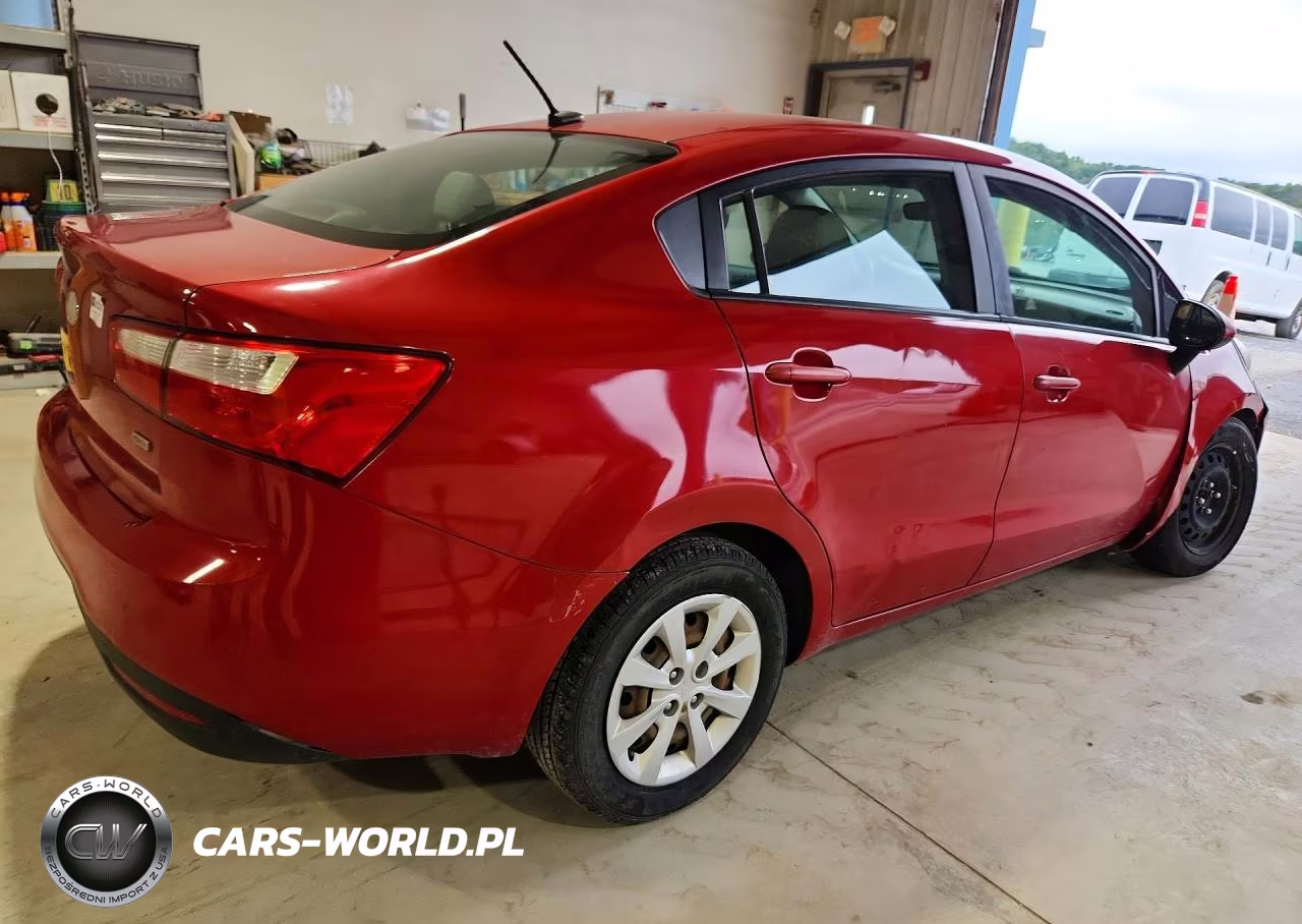 2014 Kia Rio Lx VIN:KNADM4A37E6332539 - 3