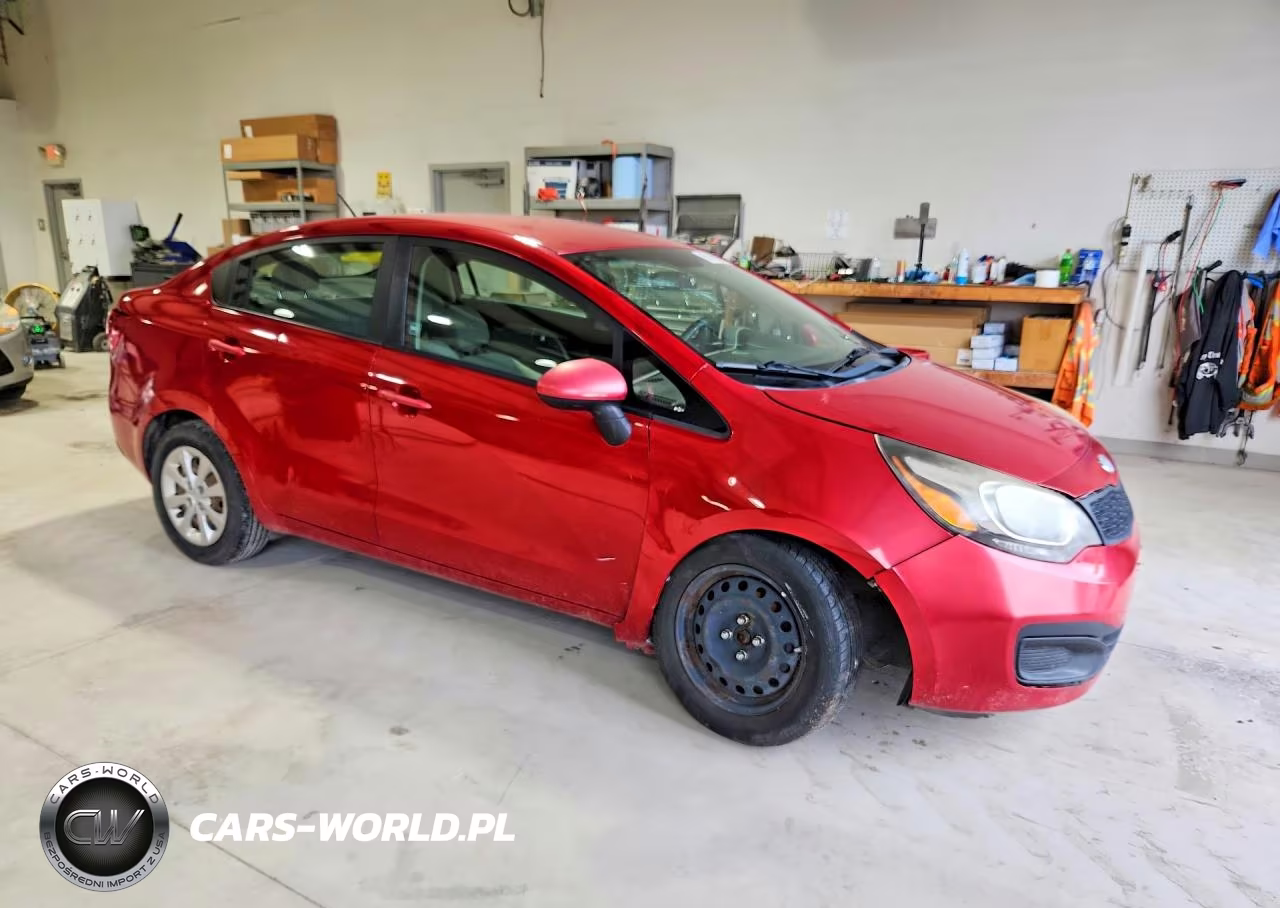 2014 Kia Rio Lx VIN:KNADM4A37E6332539 - 4
