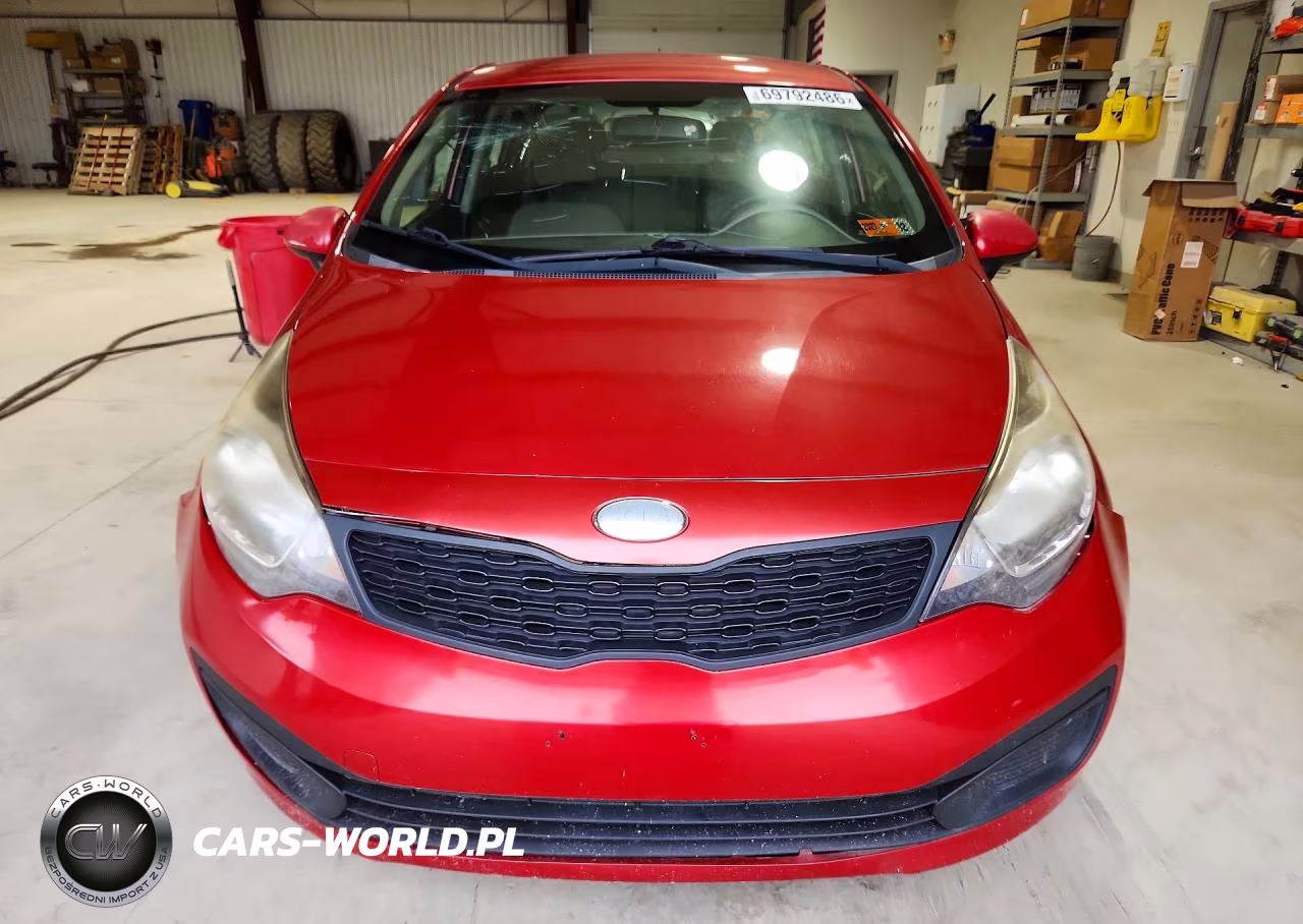 2014 Kia Rio Lx VIN:KNADM4A37E6332539 - 5