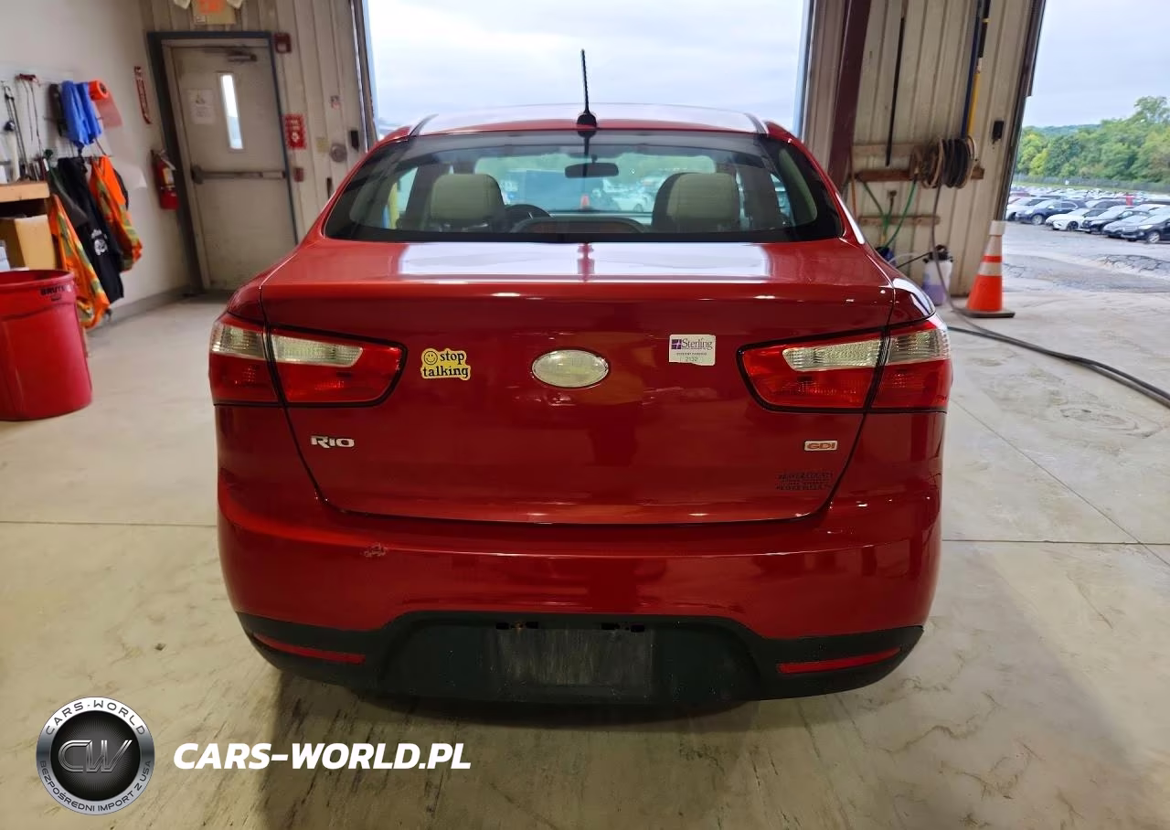 2014 Kia Rio Lx VIN:KNADM4A37E6332539 - 6