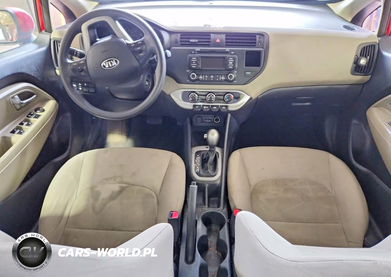 2014 Kia Rio Lx VIN:KNADM4A37E6332539 - 8