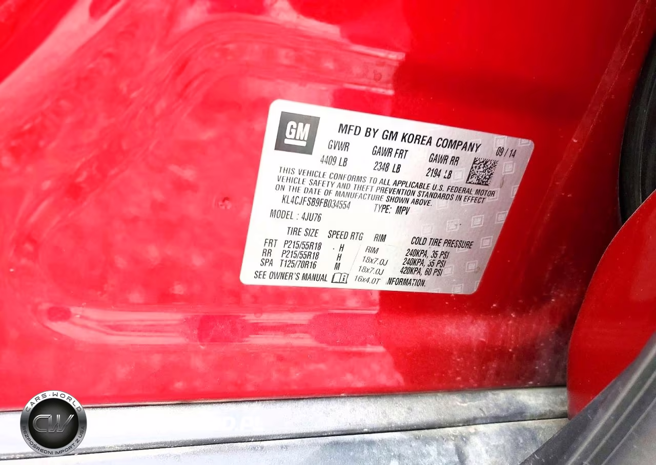 2015 Buick Encore Convenience VIN:KL4CJFSB9FB034554 - 13