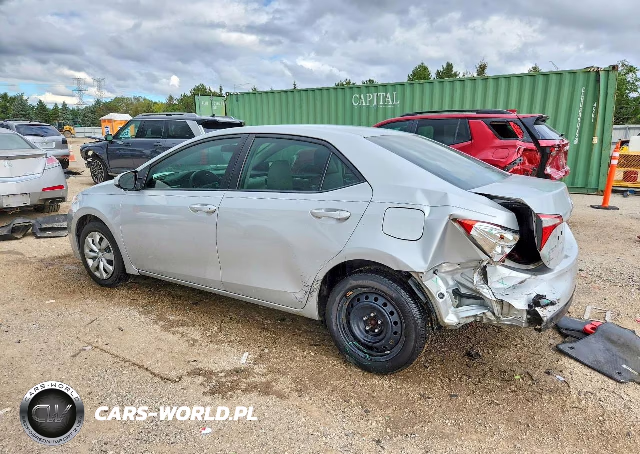 2015 Toyota Corolla Le VIN:2T1BURHE8FC466811 - 2