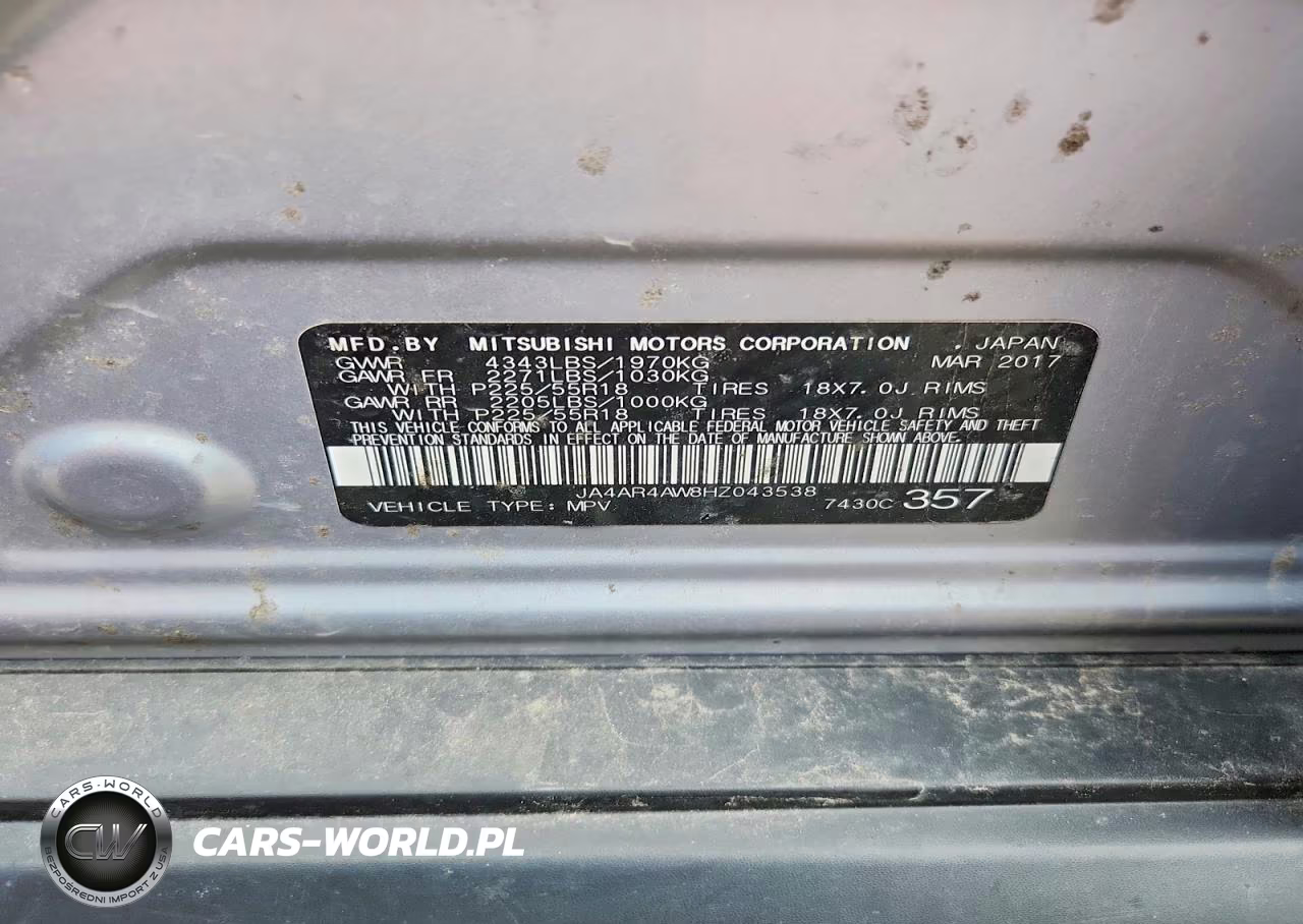 2017 Mitsubishi Outlander Sport Sel VIN:JA4AR4AW8HZ043538 - 13