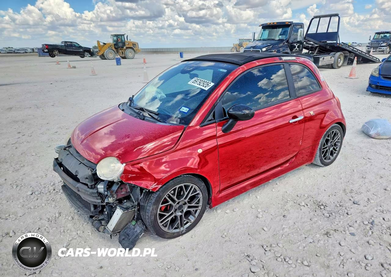 2013 Fiat 500 Abarth VIN:3C3CFFJH6DT718538 - 1