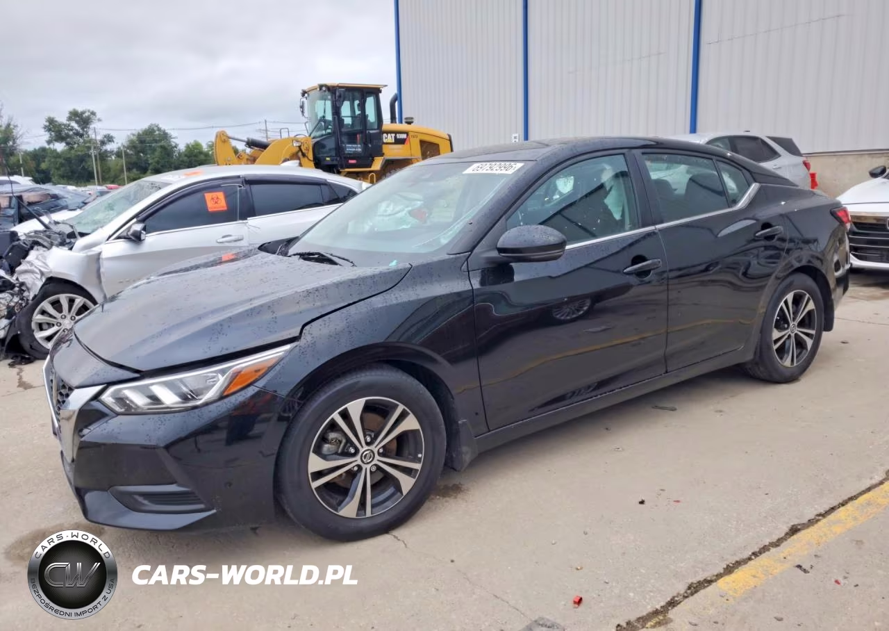 2022 Nissan Sentra Sv VIN:3N1AB8CV4NY239832 - 1