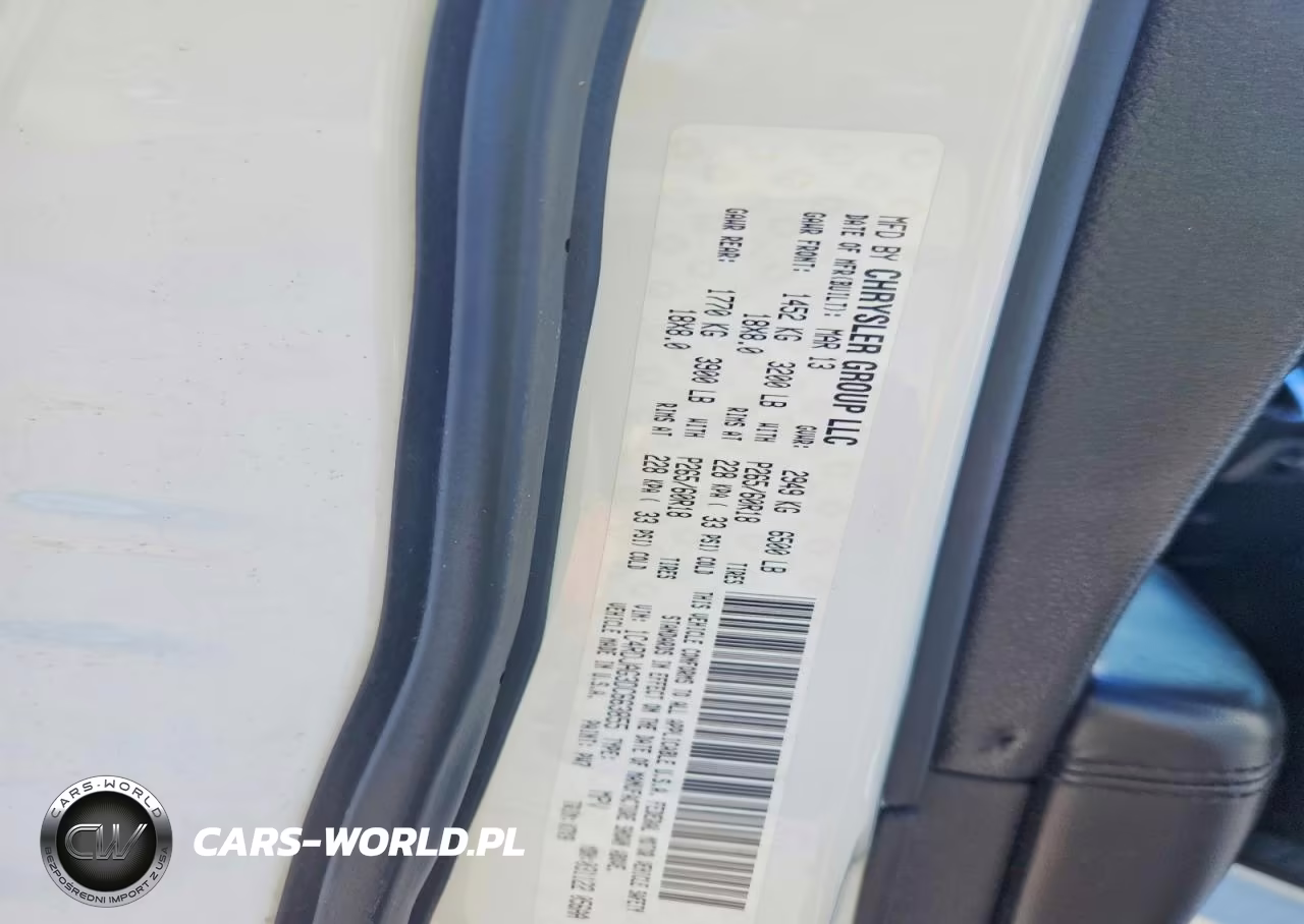 2013 Dodge Durango Sxt VIN:1C4RDJAG3DC663855 - 13