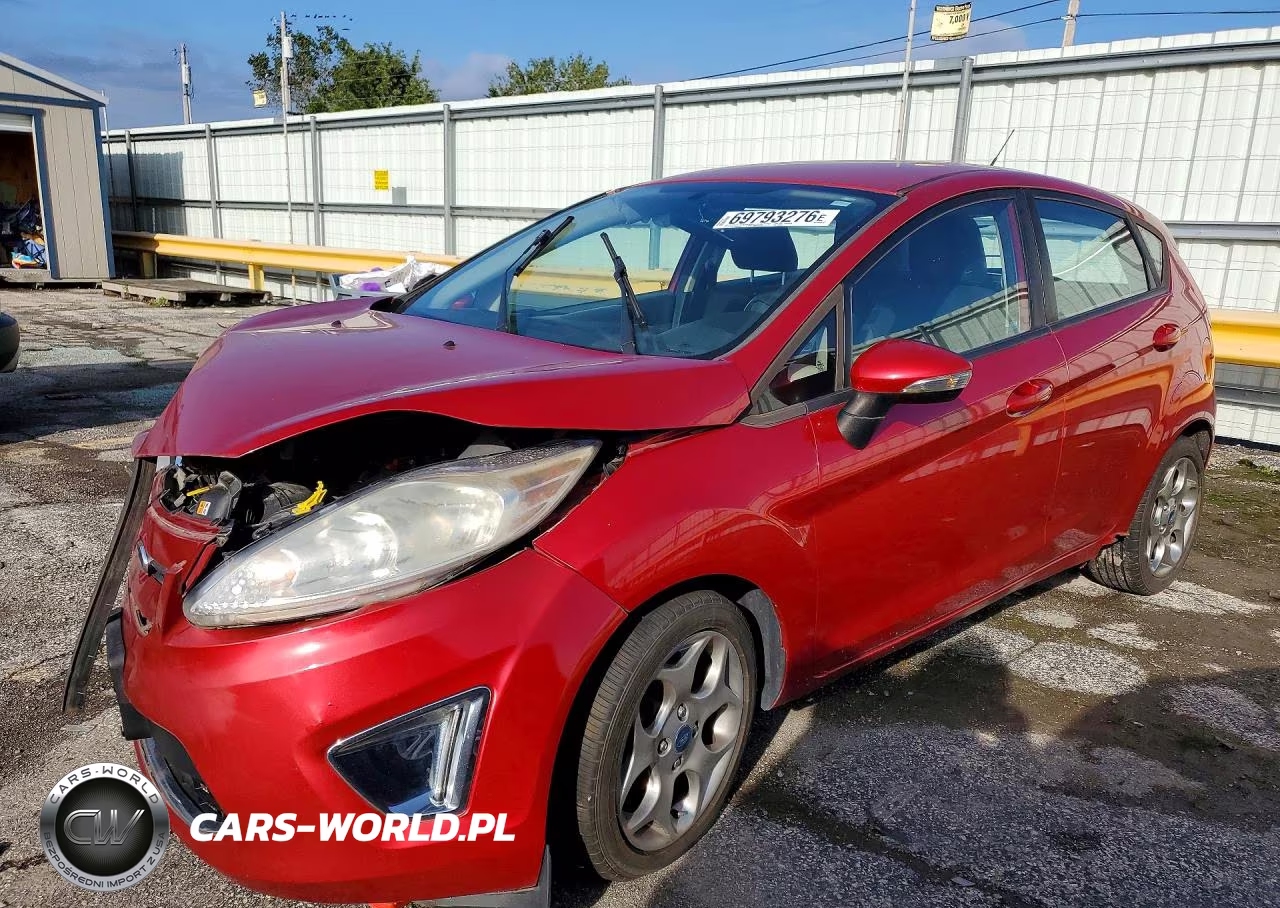 2012 Ford Fiesta Ses VIN:3FADP4FJ2CM196390 - 1