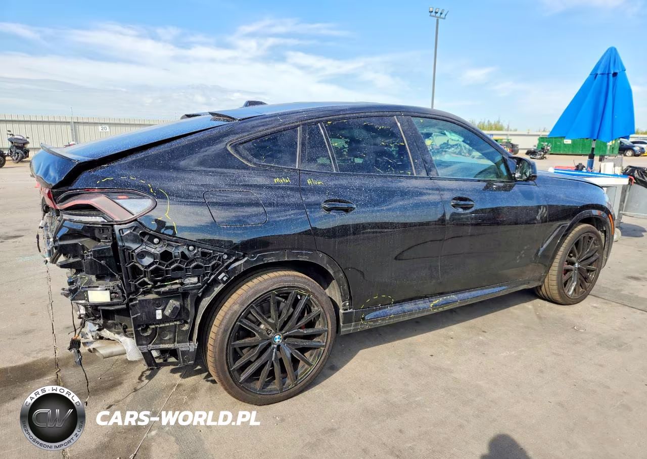 2025 BMW X6 M60I VIN:5UX43EX06S9Z25939 - 3