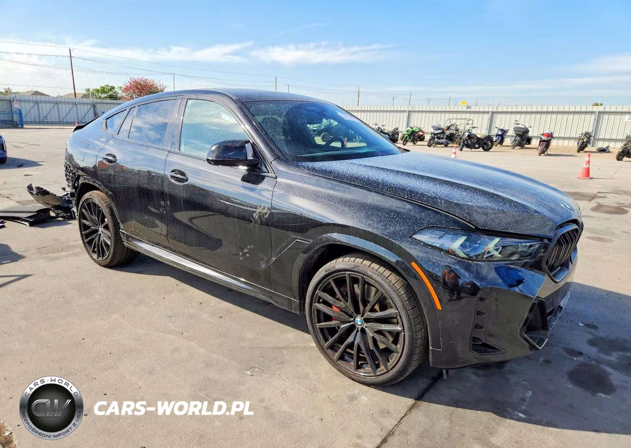 2025 BMW X6 M60I VIN:5UX43EX06S9Z25939 - 4