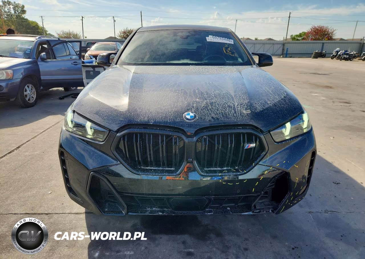 2025 BMW X6 M60I VIN:5UX43EX06S9Z25939 - 5