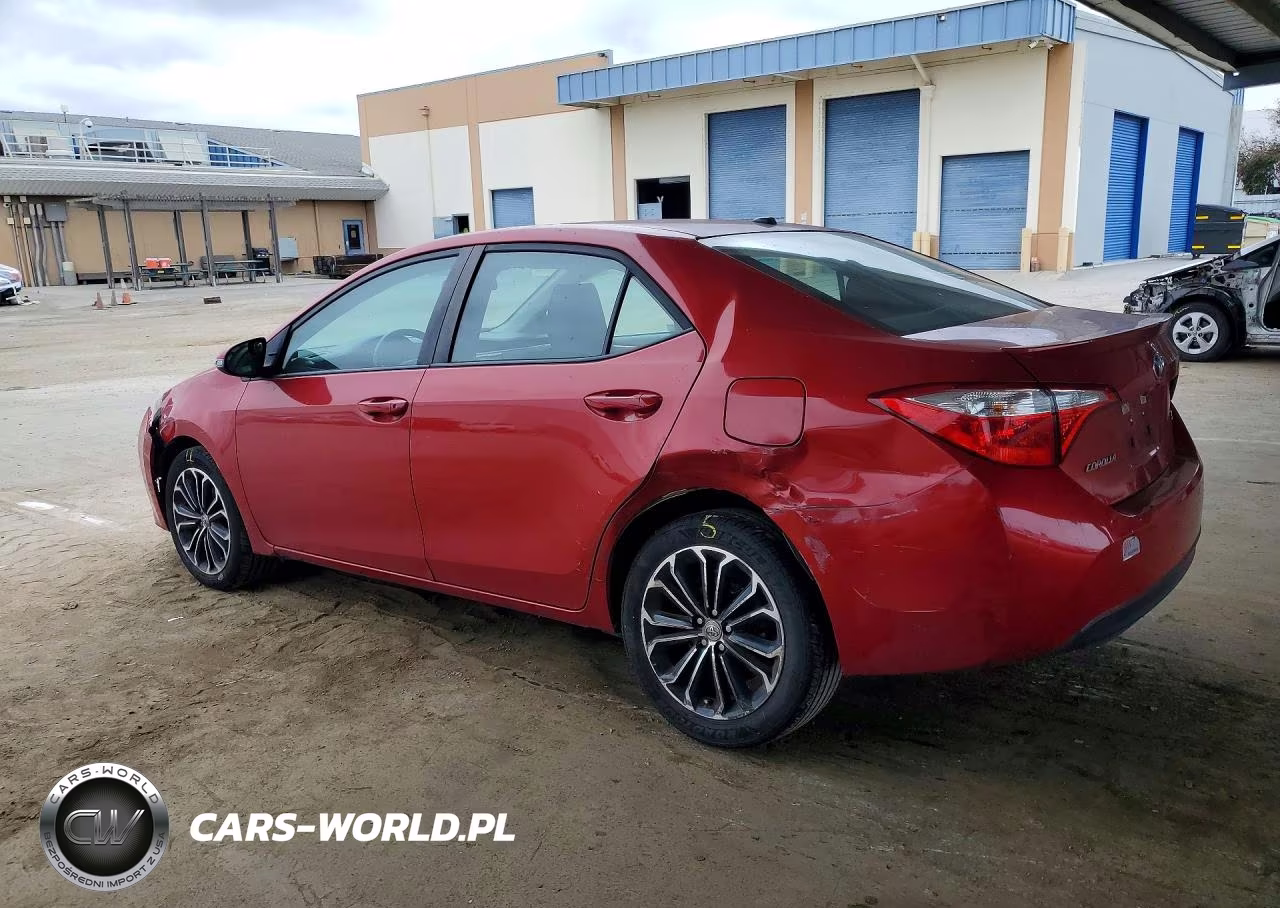 2016 Toyota Corolla S Premium VIN:5YFBURHE2GP432221 - 2